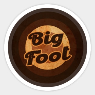 big foot Sticker